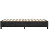 Estructura De Cama Box Spring Terciopelo Negro 90x190 Cm