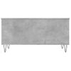 Mesa De Centro Madera Contrachapada Gris Hormigón 90x44,5x45 Cm