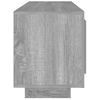 Mueble Para Tv Madera Contrachapada Gris Sonoma 102x35x45 Cm