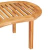 Mesa De Centro De Madera Maciza De Teca 90x50x45 Cm