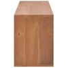 Mueble De Tv Madera Maciza De Teca 110x30x40 Cm