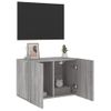 Mueble Para Tv De Pared Gris Sonoma 60x30x41 Cm