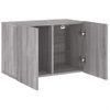 Mueble Para Tv De Pared Gris Sonoma 60x30x41 Cm