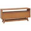 Mueble Para Tv De Madera Maciza De Mango 110x30x50 Cm