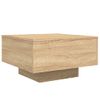 Mesa De Centro Madera De Ingeniería Roble Sonoma 55x55x31 Cm