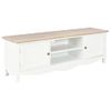 Mueble Para Tv De Madera Blanco 120x30x40 Cm