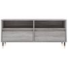 Mueble De Tv Madera Contrachapada Gris Sonoma 100x34,5x44,5 Cm