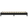 Estructura De Cama Box Spring Cuero Sintético Negro 90x190 Cm