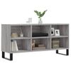 Mueble De Tv Madera De Ingeniería Gris Sonoma 103,5x30x50 Cm