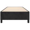 Estructura De Cama Box Spring Terciopelo Negro 100x200 Cm