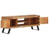 Mueble De Tv Madera Maciza Reciclada 112x30x45 Cm