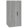 Set De Muebles Para Tv 4 Piezas Madera Contrachapada Gris Sonoma