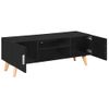 Mueble Para El Televisor 120x40x46 Cm Mdf Negro