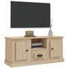 Mueble Para Tv Madera Contrachapada Roble Sonoma 100x35,5x45 Cm