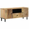 Mueble De Tv Madera Maciza De Mango 105x33x46 Cm