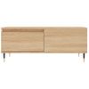 Mesa De Centro Madera Contrachapada Roble Sonoma 90x50x36,5 Cm