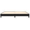 Estructura De Cama Box Spring Terciopelo Negro 200x200 Cm