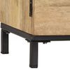 Mueble Para Tv Madera Maciza De Mango 145x30x41 Cm