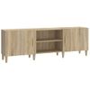 Mueble Para Tv Madera Contrachapada Roble Sonoma 150x30x50 Cm