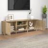 Mueble Para Tv Madera Contrachapada Roble Sonoma 150x30x50 Cm