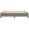 Estructura De Cama Box Spring Tela Gris Oscuro 180x200 Cm