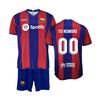 Conjunto Niño Personalizable Fc Barcelona Producto Oficial Licenciado  23-24