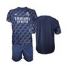 Conjunto Niños Segunda Equipación Azul Marino 23/24 - Real Madrid CF