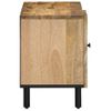 Mueble De Tv Madera Maciza De Mango 80x31x46 Cm