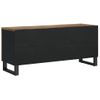 Mueble De Tv Madera Mango Y Madera Contrachapada 105x33,5x46 Cm