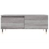 Mesa De Centro Madera Contrachapada Gris Sonoma 90x50x36,5 Cm