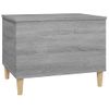 Mesa De Centro Madera Contrachapada Gris Sonoma 60x44,5x45 Cm