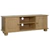 Mueble Para Tv De Madera Maciza De Pino 115x29x40 Cm