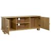 Mueble Para Tv De Madera Maciza De Pino 115x29x40 Cm