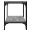 Mueble Para Tv Contrachapada Y Acero Gris Sonoma 40x33x41 Cm