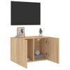 Mueble Para Tv De Pared Roble Sonoma 60x30x41 Cm