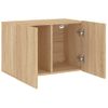 Mueble Para Tv De Pared Roble Sonoma 60x30x41 Cm