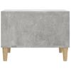 Mesa De Centro Madera Contrachapada Gris Hormigón 60x50x36,5 Cm