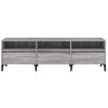 Mueble Para Tv Madera Contrachapada Gris Sonoma 150x30x44,5 Cm