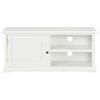 Mueble Para El Televisor De Madera Blanco 90x30x40 Cm