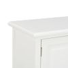 Mueble Para El Televisor De Madera Blanco 90x30x40 Cm