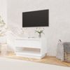 Mueble Para Tv Madera Contrachapada Blanco 70x41x44 Cm