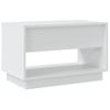 Mueble Para Tv Madera Contrachapada Blanco 70x41x44 Cm