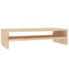 Soporte De Monitor Madera Maciza De Pino 50x24x13 Cm