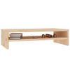 Soporte De Monitor Madera Maciza De Pino 50x24x13 Cm