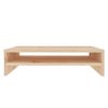 Soporte De Monitor Madera Maciza De Pino 50x24x13 Cm