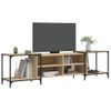 Mueble De Tv Madera De Ingeniería Roble Sonoma 203x37x50 Cm