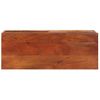 Mueble De Tv De Madera Maciza De Acacia 80x30x42 Cm