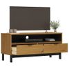 Mueble Para Tv Flam Madera Maciza De Pino 110x40x50 Cm