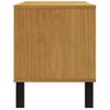 Mueble Para Tv Flam Madera Maciza De Pino 110x40x50 Cm