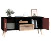 Mueble De Tv Con Puertas Madera Contrachapada 105x30x45 Cm